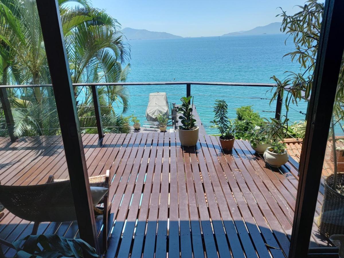 Вилла Casa Maravilhosa A Beira Mar Em Ангра-дус-Рейс Экстерьер фото