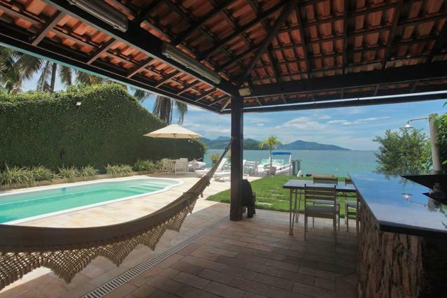 Вилла Casa Maravilhosa A Beira Mar Em Ангра-дус-Рейс Экстерьер фото
